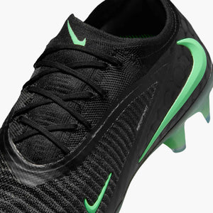 NIKE PHANTOM 6 LOW ELITE FG BLACK/ILLUSION GREEN