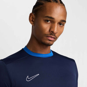 NIKE DRY-FIT ACADEMY25 SS TOP MIDNIGHT NAVY/WHITE