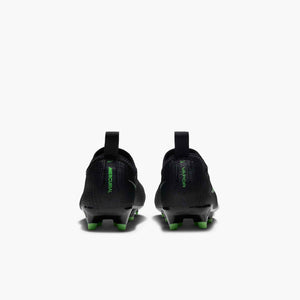 NIKE JR ZM VAPOR 17 ACADEMY LK FG BLACK/ILLUSION GREEN
