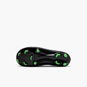 NIKE JR ZM VAPOR 17 ACADEMY LK FG BLACK/ILLUSION GREEN