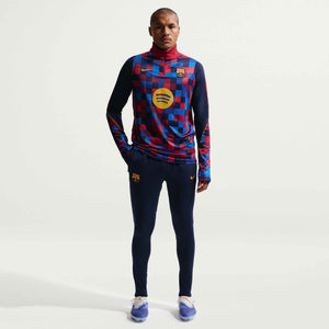 NIKE BARCELONA 26-27 STRIKE PANT BLACKENED BLUE/NOBLE RED