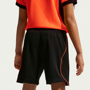 NIKE JR NEDERLAND WC26 HOME SHORT BLACK/HYPER CRIMSON