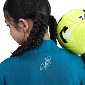 NIKE JR MBAPPE DRI-FIT TRACKSUIT GREEN ABYSS/IGLOO