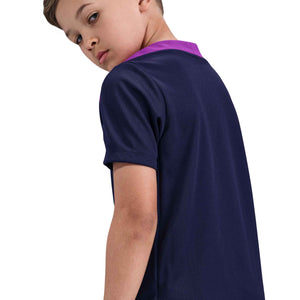NIKE JR BARCELONA 25-26 STRIKE SS TOP IMPERIAL PURPLE/MIDWEST GOLD