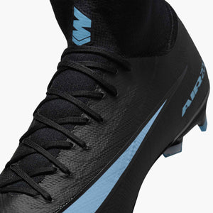 NIKE ZM SUPERFLY 10 PRO FG BLACK/ICE BLUE