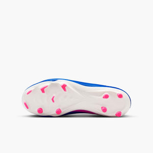 NIKE JR ZM VAPOR 16 ACADEMY FG RACER BLUE/WHITE