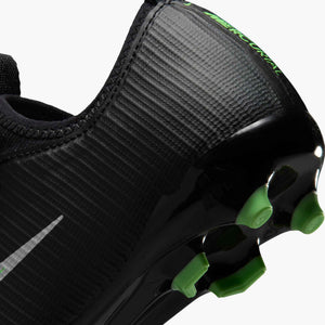 NIKE JR ZM VAPOR 17 ACADEMY FG BLACK/ILLUSION GREEN