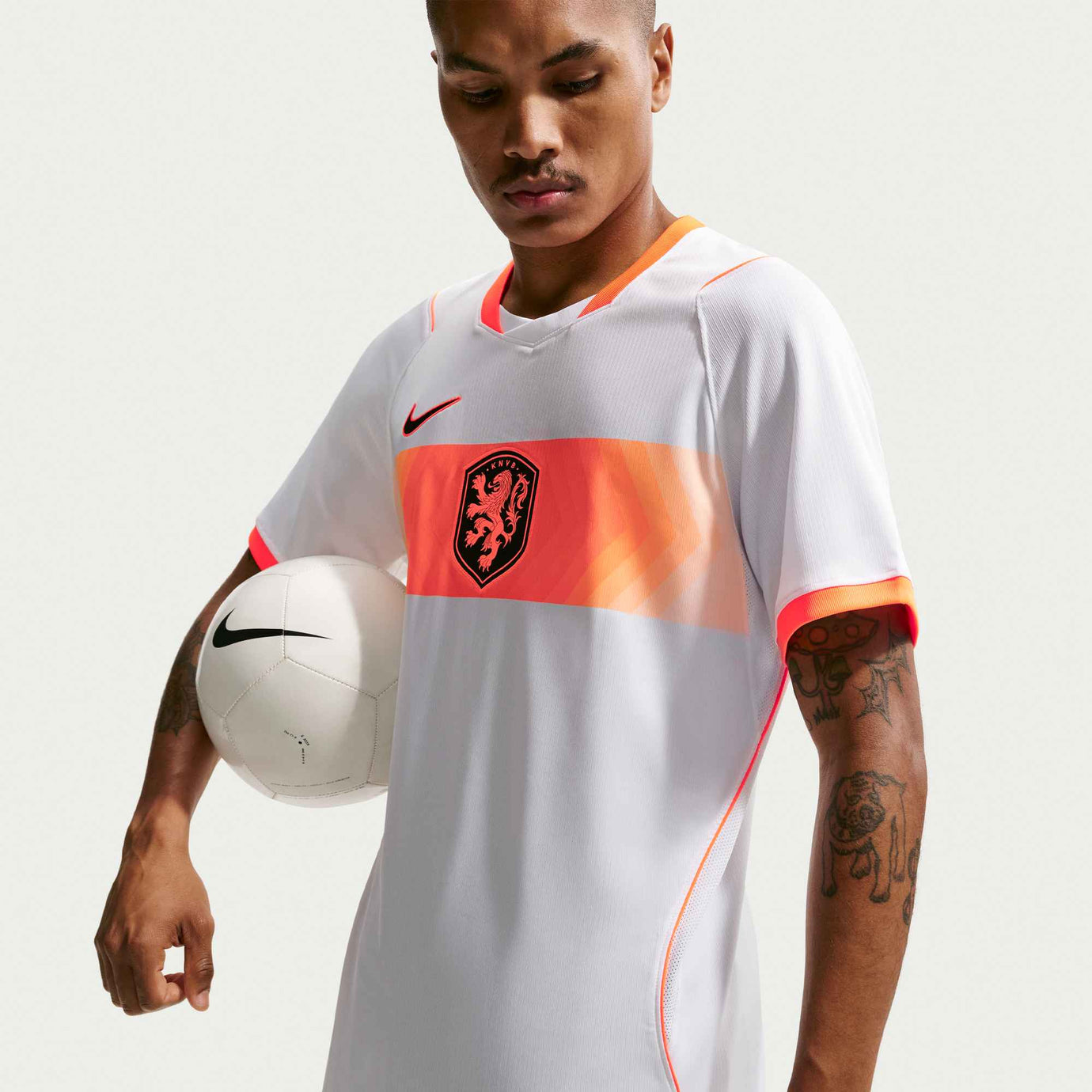 NIKE NEDERLAND WC26 AWAY JERSEY WHITE/HYPER CRISMON