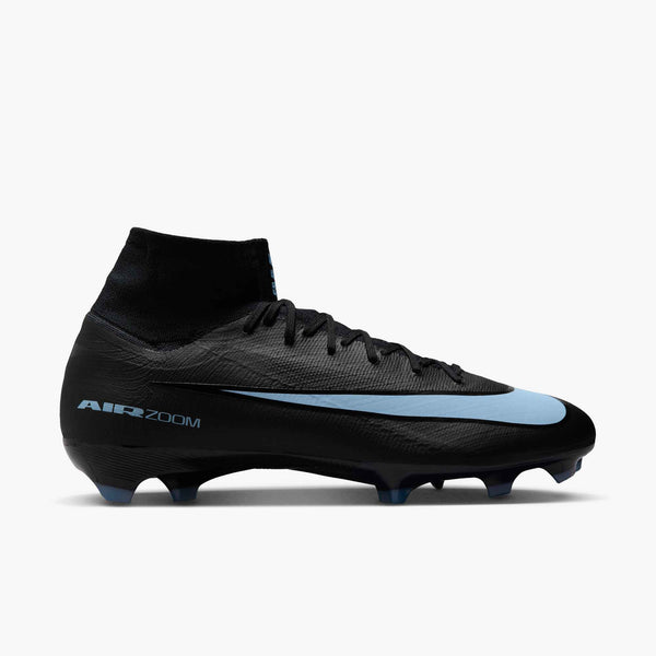 NIKE ZM SUPERFLY 10 PRO FG BLACK/ICE BLUE