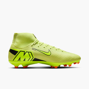 NIKE ZM SUPERFLY 10 ACADEMY FG LIMELIGHT/HYPER CRIMSON
