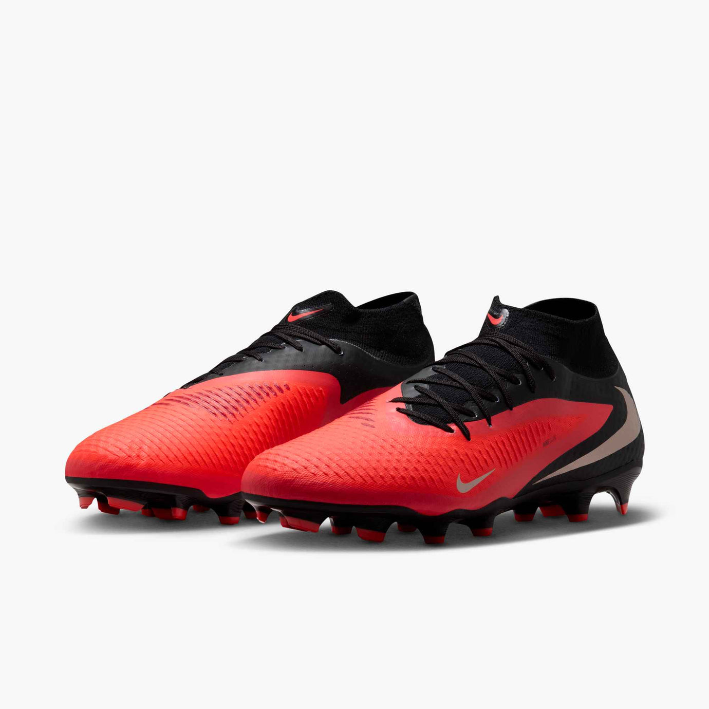 NIKE PHANTOM 6 HIGH ACADEMY FG BRIGHT CRIMSON/BLUR
