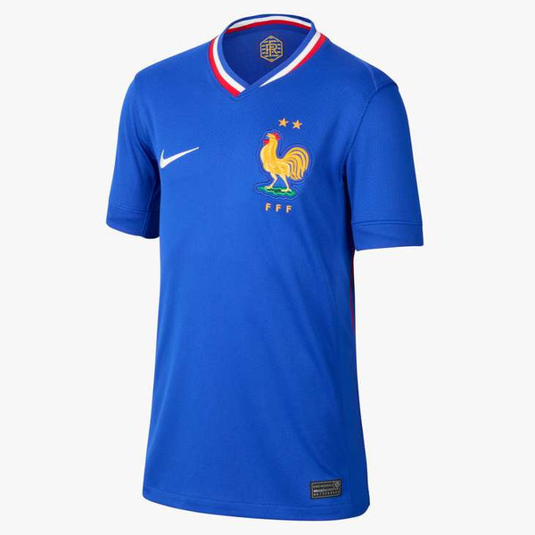 NIKE JR FRANKRIJK EURO24 HOME JERSEY BRIGHT BLUE/UNIVERSITY RED