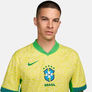NIKE BRAZILIE 24 HOME JERSEY DYNAMIC YELLOW/LEMON CHIFFON