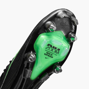 NIKE ZM SUPERFLY 11 ELITE SG BLACK/ILLUSION GREEN