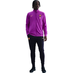 NIKE BARCELONA 25-26 STRIKE TRACKSUIT VIVID PURPLE/MIDWEST GOLD