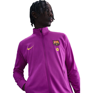 NIKE BARCELONA 25-26 STRIKE TRACKSUIT VIVID PURPLE/MIDWEST GOLD