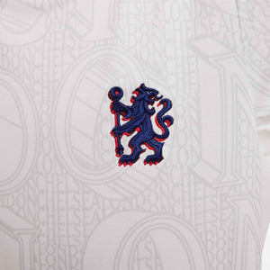 NIKE JR CHELSEA 25-26 PRE-MATCH JERSEY WHITE/PURE PLATINUM