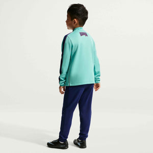 NIKE JR BARCELONA 26-27 STRIKE LB TRACKSUIT GREEN FROST/DUSTY