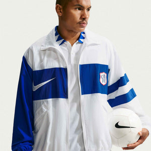 NIKE CHELSEA 26-27 REPEL TRACK JACKET WHITE/RUSH BLUE