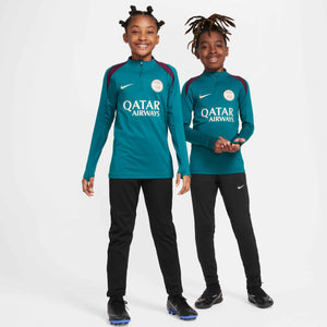 NIKE JR PSG 24-25 STRIKE DRILL TOP GEODE TEAL