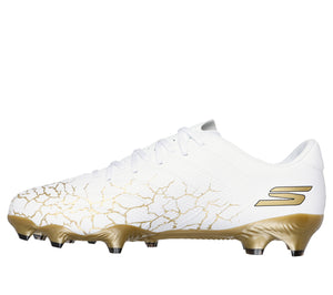 SKECHERS SKX 1.5 ACADEMY FG WHITE/GOLD