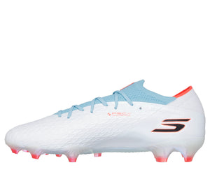 SKECHERS SKX 2 ELITE FG WHITE/TURQUOISE/PINK