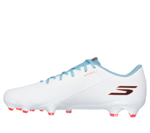 SKECHERS SKX 2 ACADEMY FG WHITE/TURQUOISE/PINK