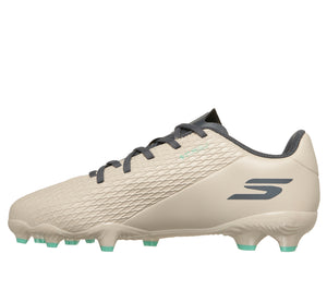 SKECHERS JR SKX 2 ACADEMY FG NATURAL/GRAY