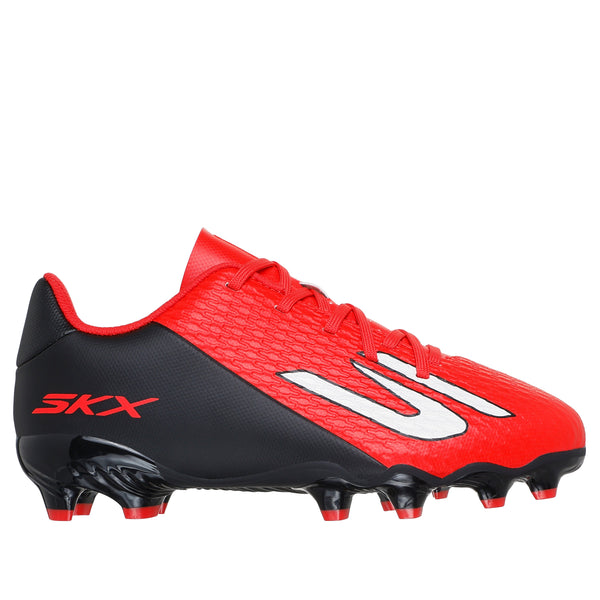 SKECHERS JR SKX 2 ACADEMY FG RED/BLACK