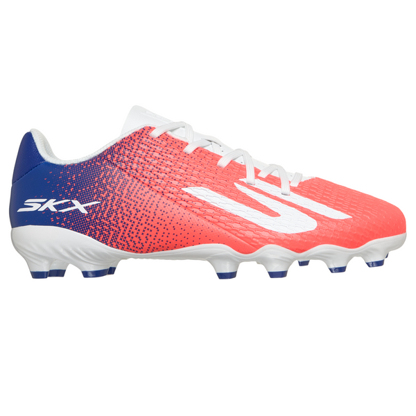 SKECHERS JR SKX 2 ACADEMY FG WHITE/BLUE/PINK
