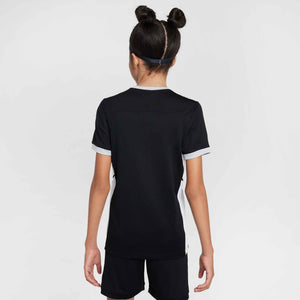 NIKE JR DRY-FIT ACADEMY25 SS TOP BLACK/WHITE