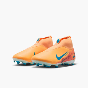 NIKE JR ZM SUPERFLY 10 ACADEMY FG MBAPPE MELON TINT/IGLOO
