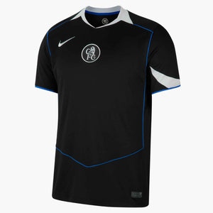 NIKE CHELSEA 25-26 THIRD JERSEY BLACK/FIELD SILVER
