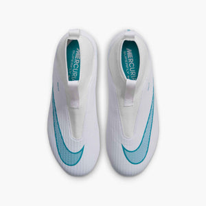 NIKE JR ZM SUPERFLY 11 ACADEMY FG WHITE/DUSTY CACTUS