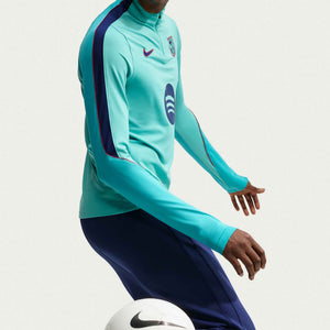 NIKE BARCELONA 26-27 STRIKE DRILL TOP GREEN FROST/DUSTY