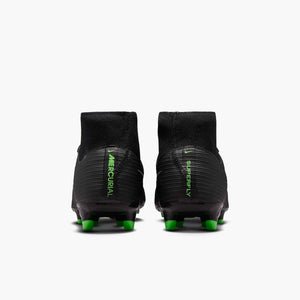 NIKE ZM SUPERFLY 11 ACADEMY FG BLACK/ILLUSION GREEN