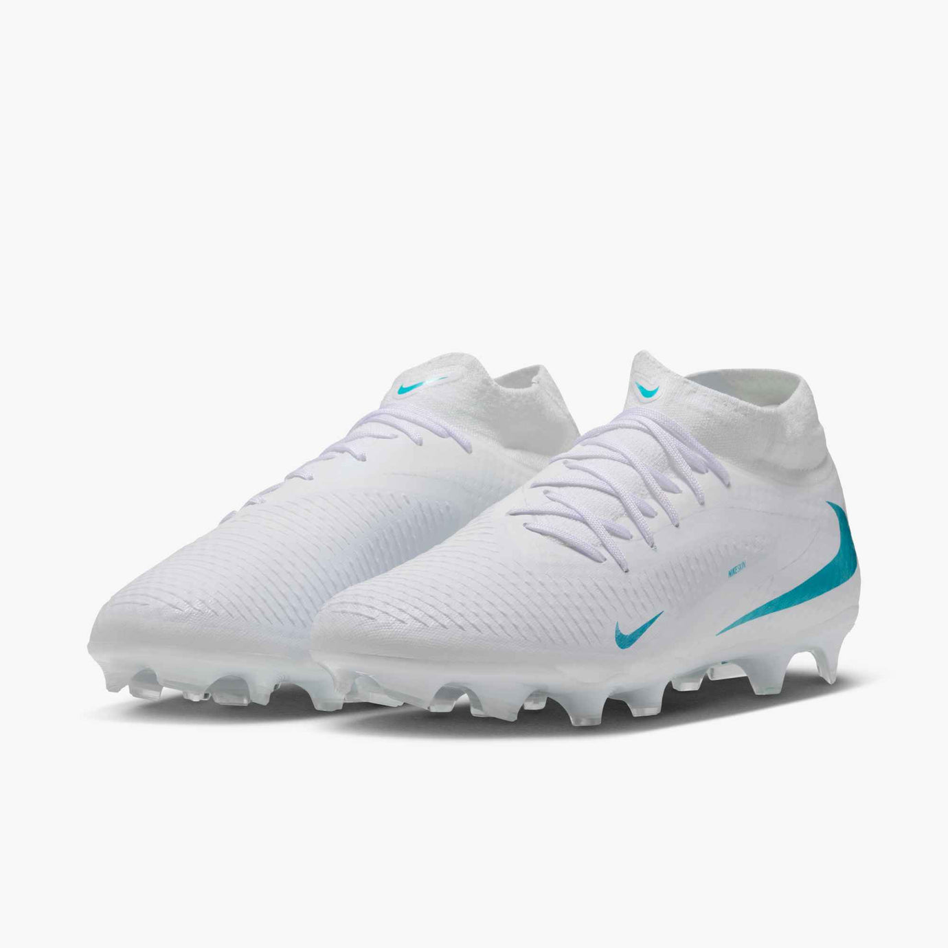 NIKE PHANTOM 6 HIGH ACADEMY FG WHITE/DUSTY CACTUS