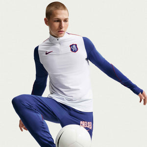 NIKE CHELSEA 26-27 STRIKE DRILL TOP WHITE/RUSH BLUE