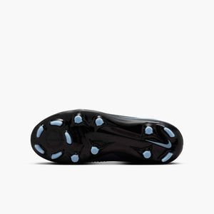 NIKE JR PHANTOM 6 LOW ACADEMY FG BLACK/ICE BLUE