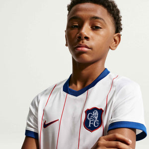 NIKE JR CHELSEA 26-27 THIRD JERSEY WHITE/RUSH BLUE
