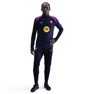NIKE BARCELONA 25-26 STRIKE DRILL TOP IMPERIAL PURPLE/MIDWEST GOLD
