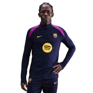 NIKE BARCELONA 25-26 STRIKE DRILL TOP IMPERIAL PURPLE/MIDWEST GOLD