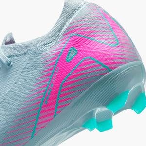 NIKE JR ZM VAPOR 16 PRO FG OCEAN CUBE/PINK BLAST