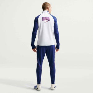 NIKE CHELSEA 26-27 STRIKE DRILL TOP WHITE/RUSH BLUE