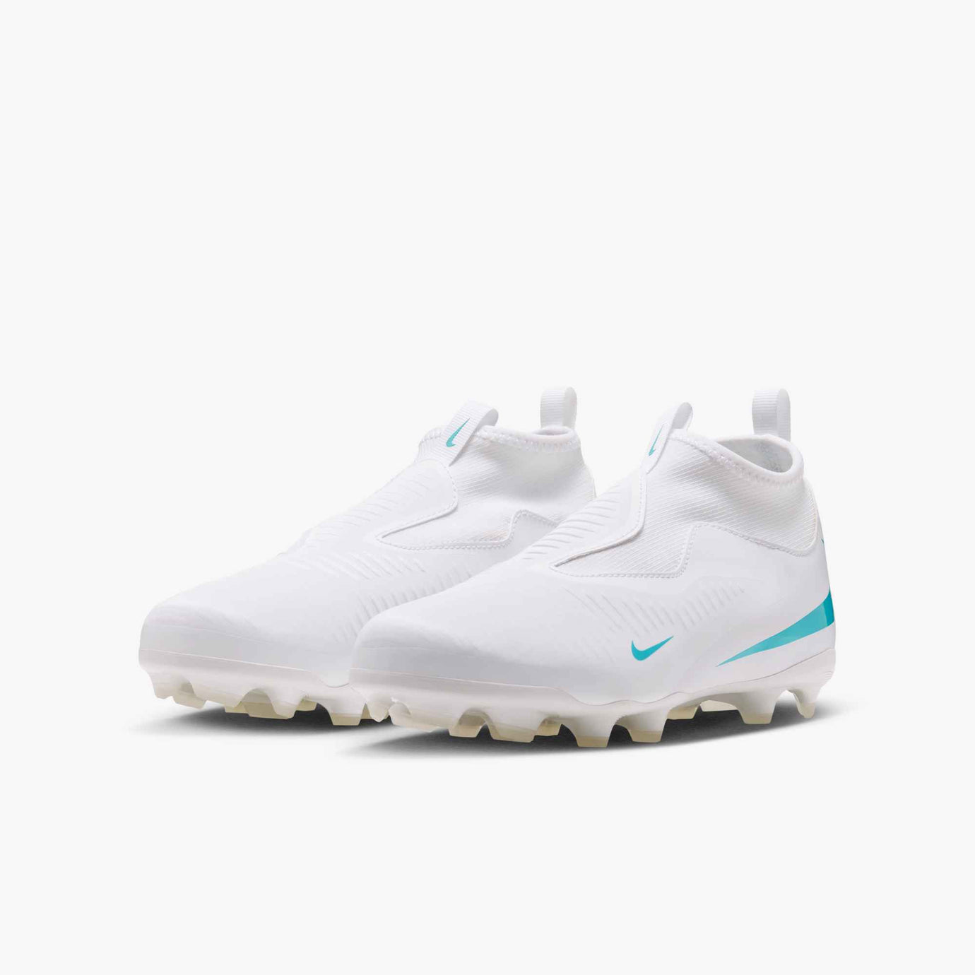 NIKE JR PHANTOM 6 HIGH ACADEMY FG WHITE/DUSTY CACTUS