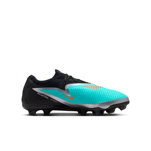 NIKE JR PHANTOM 6 LOW PRO LE FG CHROME/BLACK