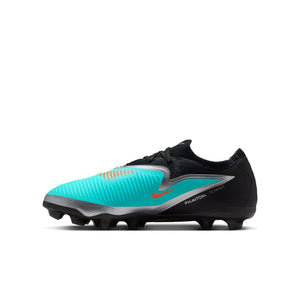 NIKE JR PHANTOM 6 LOW PRO LE FG CHROME/BLACK