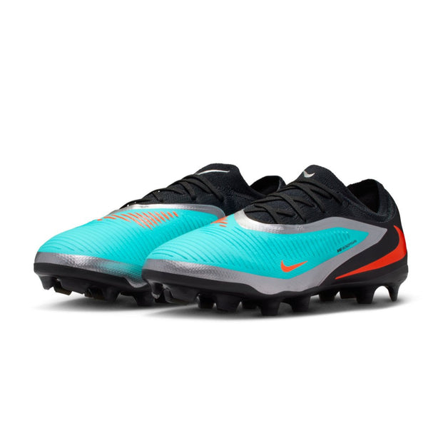 NIKE JR PHANTOM 6 LOW PRO LE FG CHROME/BLACK