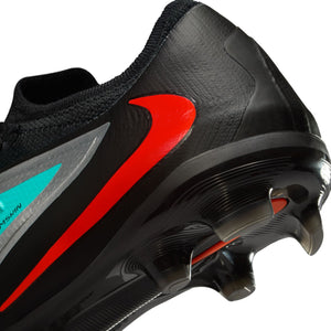 NIKE JR PHANTOM 6 LOW PRO LE FG CHROME/BLACK