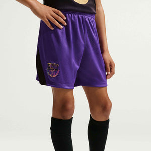 NIKE JR BARCELONA 26-27 AWAY SHORT FIELD PURPLE